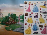 Disney speelplaat met stickers Prinsessen OP=OP - Klik op de afbeelding om het venster te sluiten
